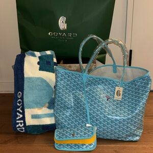 Goyard Limited Turquoise GM